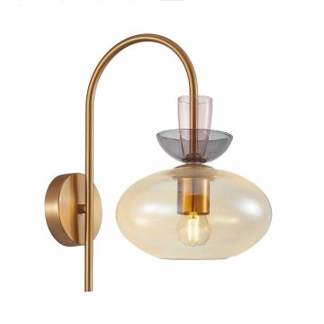 Fali lámpa Fanda WL-31882-1-GD-AMB 40W 1x40W/E27 a Italux-tól