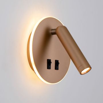 Fali lámpa Furla WL-53742-1-GD 3000K 8W 2x8W/LED 516lm a Italux-tól