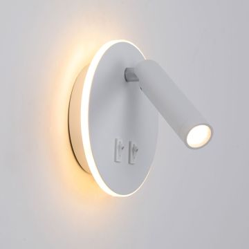Fali lámpa Furla WL-53742-1-WH 3000K 8W 2x8W/LED 516lm a Italux-tól