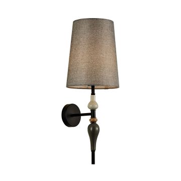 Fali lámpa Nerom WL-22374-BK 1x60W/E27 IP20 a Italux-tól