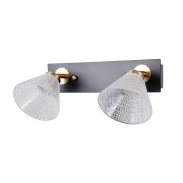 Fali lámpa Orella WL-34393-2-BK-HBR 3000K 8W 2x8W/LED 466lm a Italux-tól