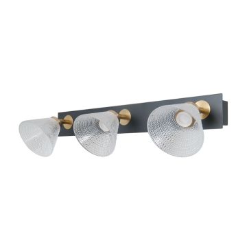 Fali lámpa Orella WL-34393-3-BK-HBR 3000K 12W 3x12W/LED 750lm a Italux-tól