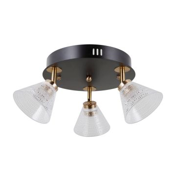 Spotlámpa Orella WL-34393-3R-BK-HBR 3000K 12W 3x12W/LED 750lm a Italux-tól