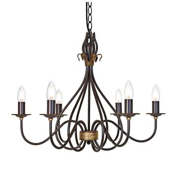 Csillár WINDEMERE WM6 6x60W/E14 a Elstead Lighting-tól