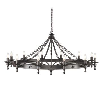 Csillár WARWICK WR12-GRAPHITE 12x60W/E14 a Elstead Lighting-tól