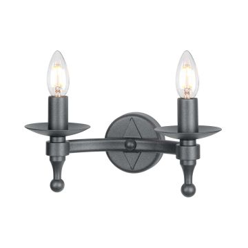 Fali lámpa WARWICK WR2-GRAPHITE 2x60W/E14 a Elstead Lighting-tól