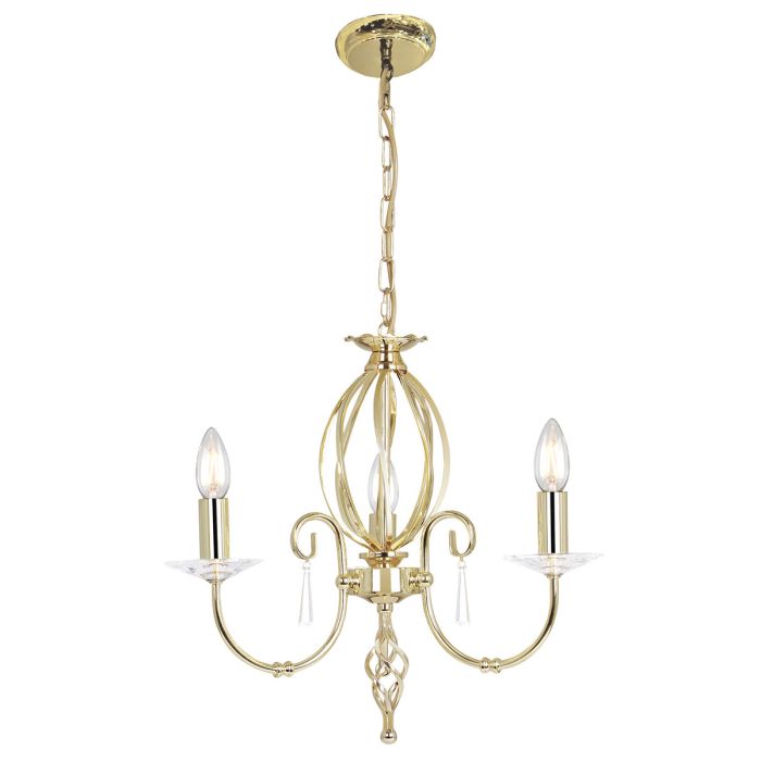 AEGEAN-AG3-POL-BRASS-Elstead Lighting-99771