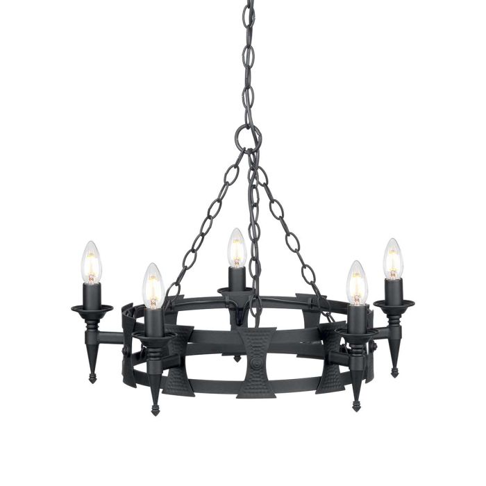 SAXON-SAX5-BLK-Elstead Lighting-100153