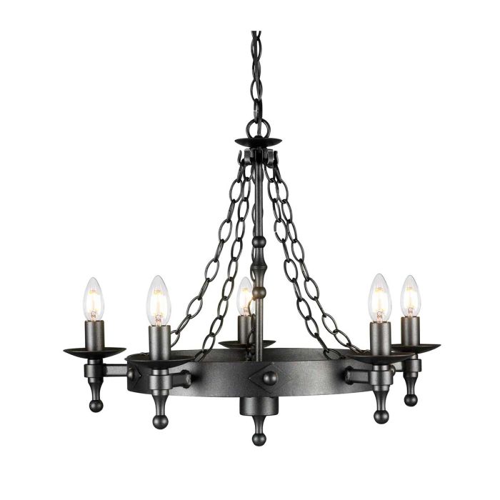 WARWICK-WR5-GRAPHITE-Elstead Lighting-100139