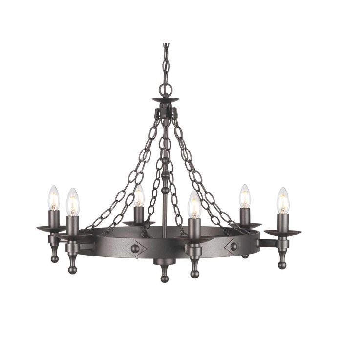 WARWICK-WR6-GRAPHITE-Elstead Lighting-100140