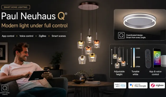 Paul Neuhaus Q — világítás az Ön irányítása alatt